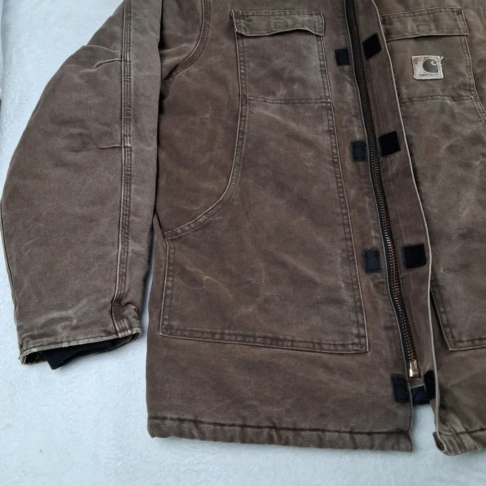 Vintage Carhartt C26 CHT Work Wear Arctic Insulated Chore Jacket Size‎ L